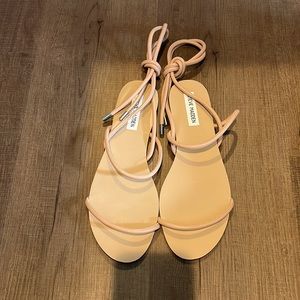 Steve Madden Twirl Nude Sandals